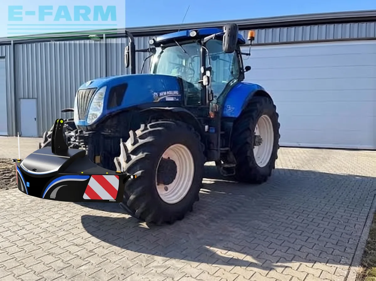 Traktor med en TractorBumper