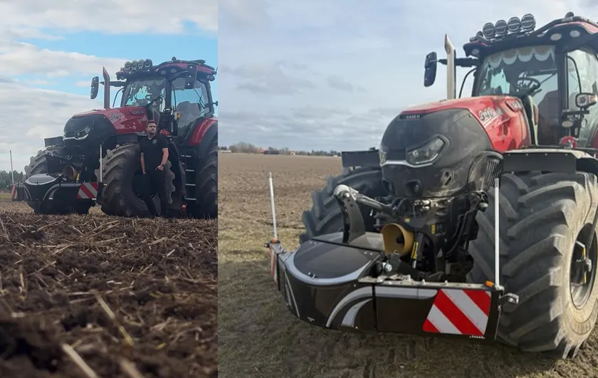 Case IH with TractorBumper