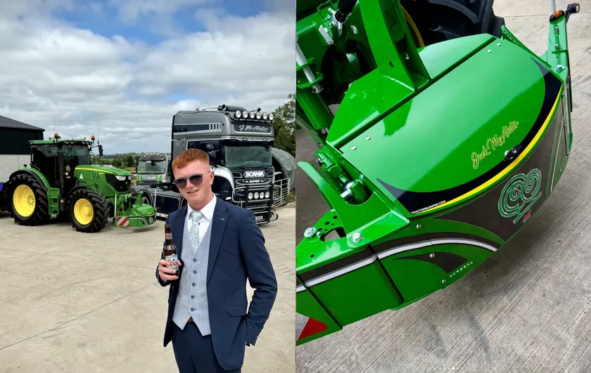 John Deere with TractorBumper