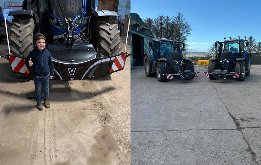 New Holland with TractorBumper